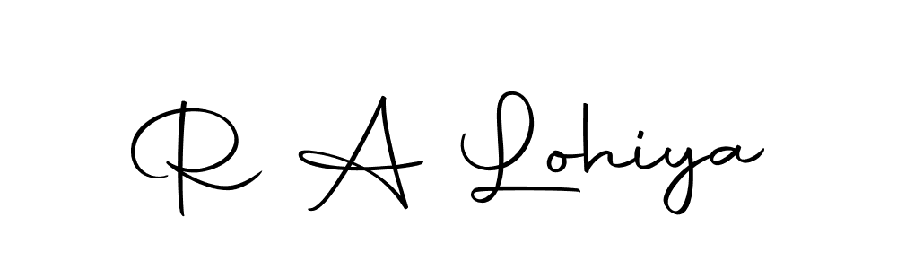 How to Draw R A Lohiya signature style? Autography-DOLnW is a latest design signature styles for name R A Lohiya. R A Lohiya signature style 10 images and pictures png