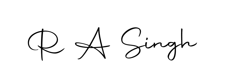 How to make R A Singh signature? Autography-DOLnW is a professional autograph style. Create handwritten signature for R A Singh name. R A Singh signature style 10 images and pictures png