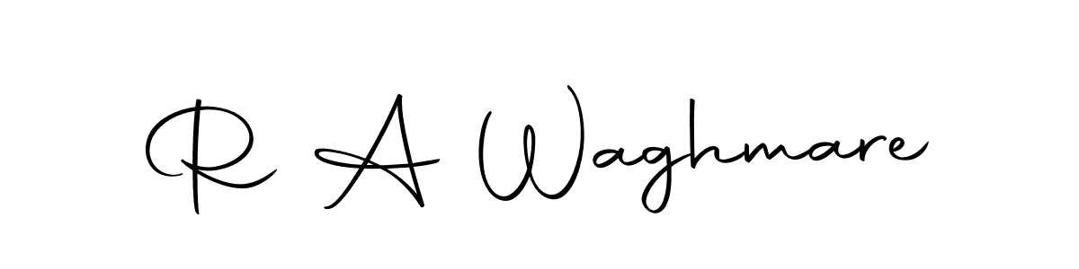 Also we have R A Waghmare name is the best signature style. Create professional handwritten signature collection using Autography-DOLnW autograph style. R A Waghmare signature style 10 images and pictures png