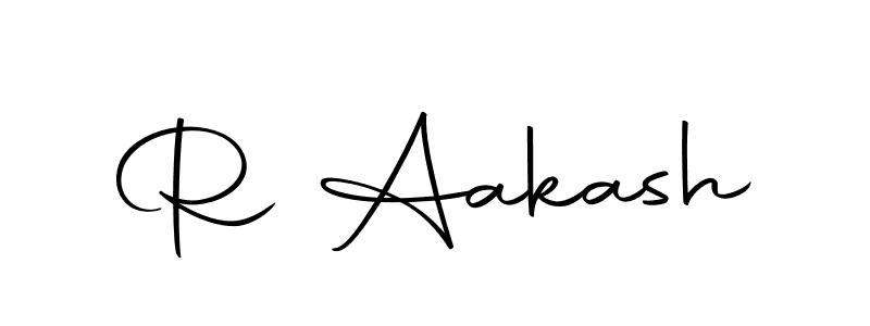 Make a beautiful signature design for name R Aakash. Use this online signature maker to create a handwritten signature for free. R Aakash signature style 10 images and pictures png