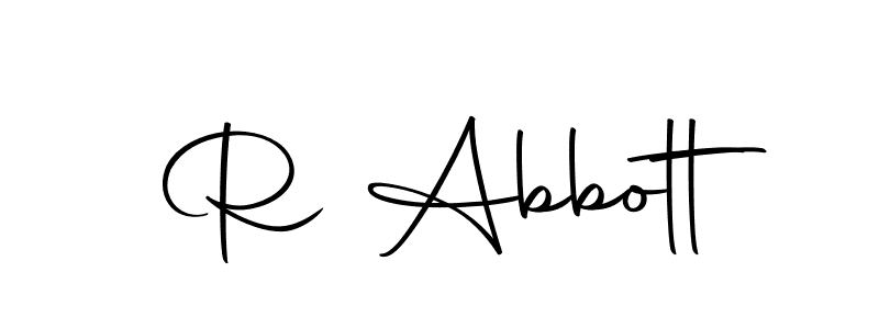 Autography-DOLnW is a professional signature style that is perfect for those who want to add a touch of class to their signature. It is also a great choice for those who want to make their signature more unique. Get R Abbott name to fancy signature for free. R Abbott signature style 10 images and pictures png