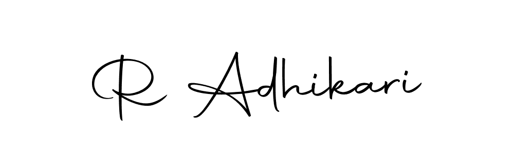 How to Draw R Adhikari signature style? Autography-DOLnW is a latest design signature styles for name R Adhikari. R Adhikari signature style 10 images and pictures png