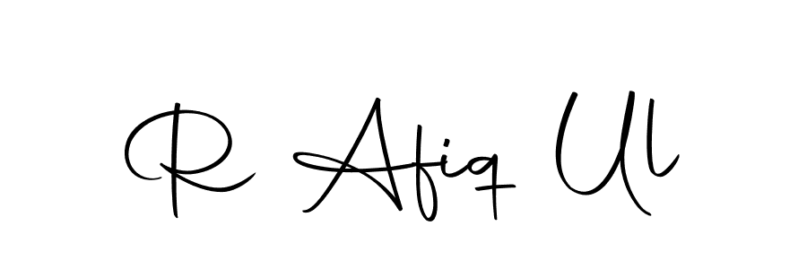 Create a beautiful signature design for name R Afiq Ul. With this signature (Autography-DOLnW) fonts, you can make a handwritten signature for free. R Afiq Ul signature style 10 images and pictures png