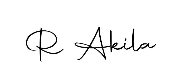 if you are searching for the best signature style for your name R Akila. so please give up your signature search. here we have designed multiple signature styles  using Autography-DOLnW. R Akila signature style 10 images and pictures png
