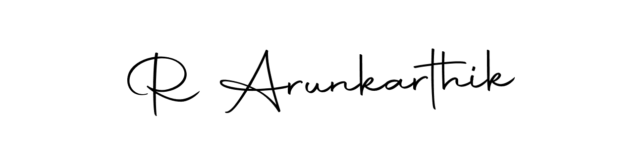 Check out images of Autograph of R Arunkarthik name. Actor R Arunkarthik Signature Style. Autography-DOLnW is a professional sign style online. R Arunkarthik signature style 10 images and pictures png
