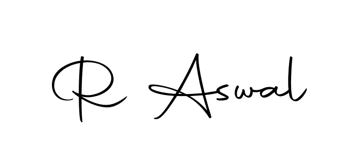 How to make R Aswal signature? Autography-DOLnW is a professional autograph style. Create handwritten signature for R Aswal name. R Aswal signature style 10 images and pictures png