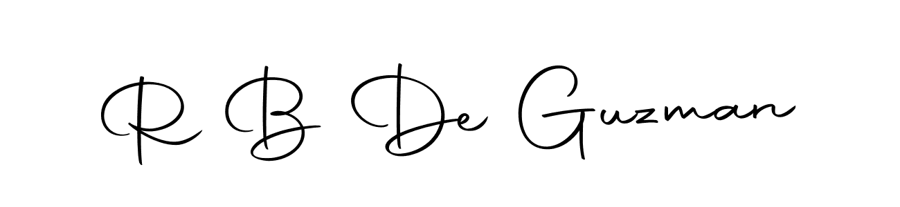 Once you've used our free online signature maker to create your best signature Autography-DOLnW style, it's time to enjoy all of the benefits that R B De Guzman name signing documents. R B De Guzman signature style 10 images and pictures png