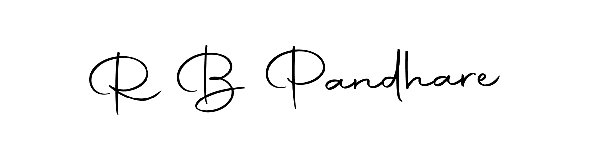 if you are searching for the best signature style for your name R B Pandhare. so please give up your signature search. here we have designed multiple signature styles  using Autography-DOLnW. R B Pandhare signature style 10 images and pictures png