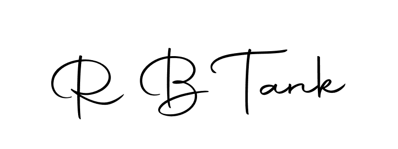 The best way (Autography-DOLnW) to make a short signature is to pick only two or three words in your name. The name R B Tank include a total of six letters. For converting this name. R B Tank signature style 10 images and pictures png