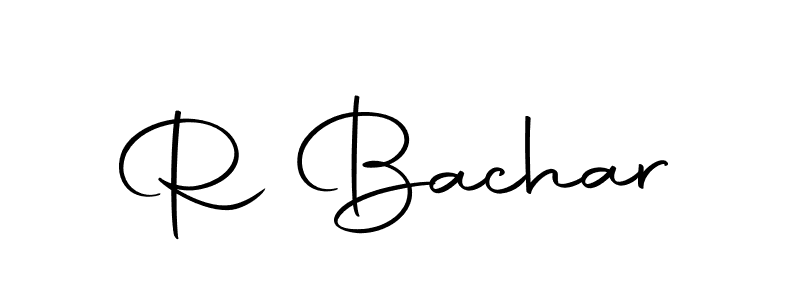R Bachar stylish signature style. Best Handwritten Sign (Autography-DOLnW) for my name. Handwritten Signature Collection Ideas for my name R Bachar. R Bachar signature style 10 images and pictures png