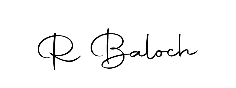 How to make R Baloch signature? Autography-DOLnW is a professional autograph style. Create handwritten signature for R Baloch name. R Baloch signature style 10 images and pictures png