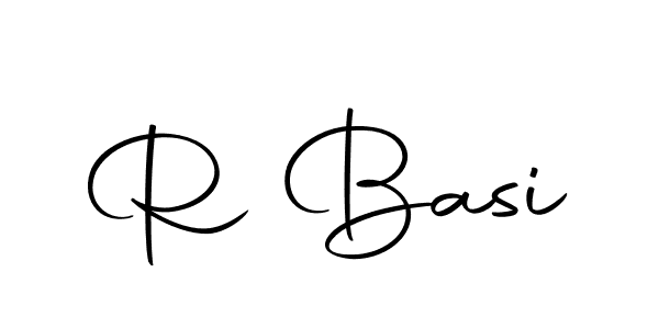 You should practise on your own different ways (Autography-DOLnW) to write your name (R Basi) in signature. don't let someone else do it for you. R Basi signature style 10 images and pictures png