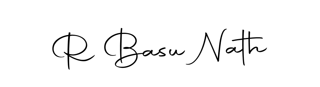 Design your own signature with our free online signature maker. With this signature software, you can create a handwritten (Autography-DOLnW) signature for name R Basu Nath. R Basu Nath signature style 10 images and pictures png