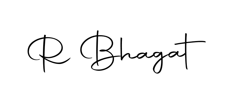 Design your own signature with our free online signature maker. With this signature software, you can create a handwritten (Autography-DOLnW) signature for name R Bhagat. R Bhagat signature style 10 images and pictures png