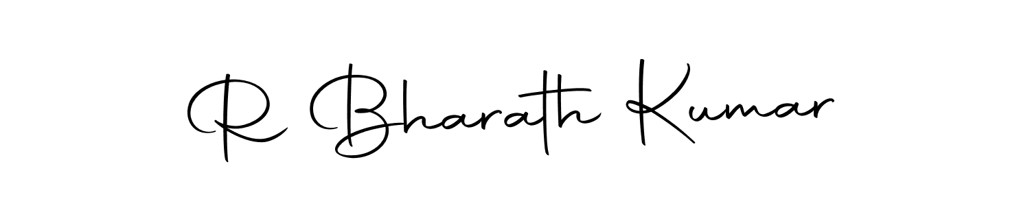 Design your own signature with our free online signature maker. With this signature software, you can create a handwritten (Autography-DOLnW) signature for name R Bharath Kumar. R Bharath Kumar signature style 10 images and pictures png
