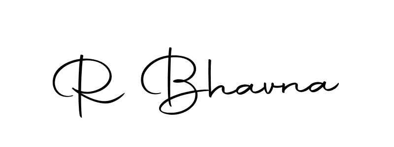 How to make R Bhavna name signature. Use Autography-DOLnW style for creating short signs online. This is the latest handwritten sign. R Bhavna signature style 10 images and pictures png