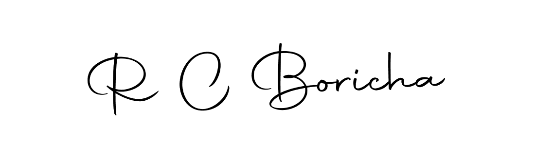 Here are the top 10 professional signature styles for the name R C Boricha. These are the best autograph styles you can use for your name. R C Boricha signature style 10 images and pictures png