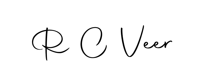 Also we have R C Veer name is the best signature style. Create professional handwritten signature collection using Autography-DOLnW autograph style. R C Veer signature style 10 images and pictures png