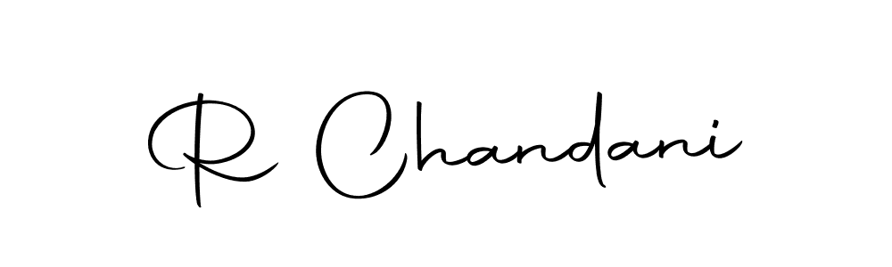 Make a beautiful signature design for name R Chandani. Use this online signature maker to create a handwritten signature for free. R Chandani signature style 10 images and pictures png