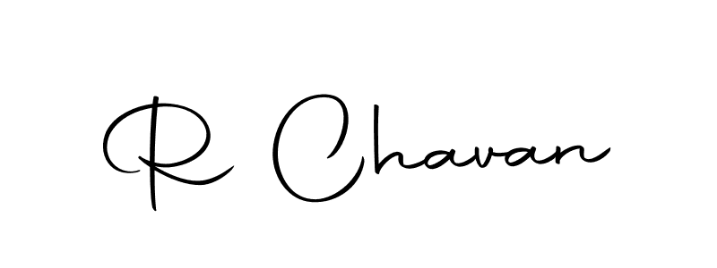 Design your own signature with our free online signature maker. With this signature software, you can create a handwritten (Autography-DOLnW) signature for name R Chavan. R Chavan signature style 10 images and pictures png