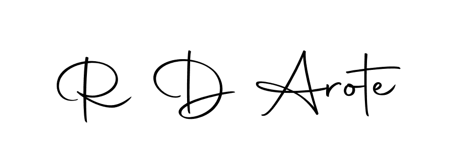 How to Draw R D Arote signature style? Autography-DOLnW is a latest design signature styles for name R D Arote. R D Arote signature style 10 images and pictures png
