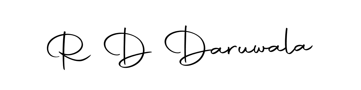 Here are the top 10 professional signature styles for the name R D Daruwala. These are the best autograph styles you can use for your name. R D Daruwala signature style 10 images and pictures png