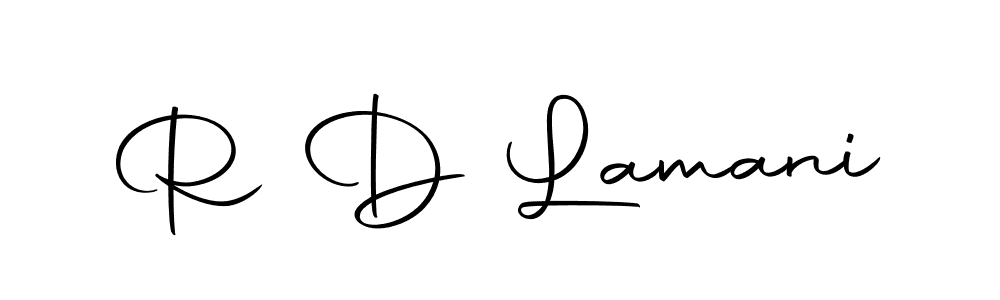 Autography-DOLnW is a professional signature style that is perfect for those who want to add a touch of class to their signature. It is also a great choice for those who want to make their signature more unique. Get R D Lamani name to fancy signature for free. R D Lamani signature style 10 images and pictures png