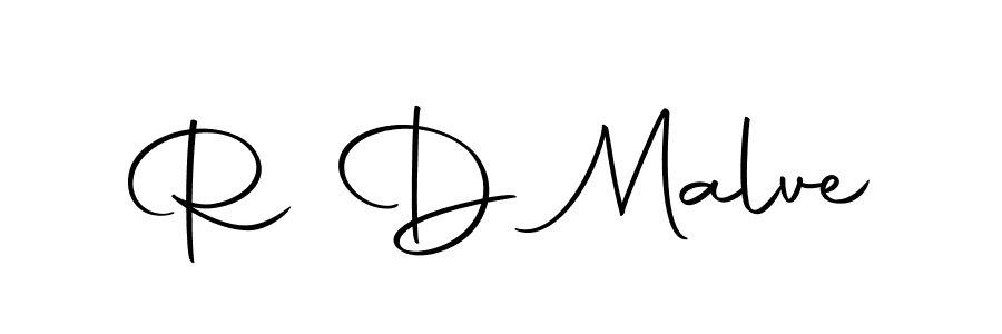 The best way (Autography-DOLnW) to make a short signature is to pick only two or three words in your name. The name R D Malve include a total of six letters. For converting this name. R D Malve signature style 10 images and pictures png