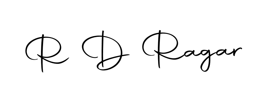 You should practise on your own different ways (Autography-DOLnW) to write your name (R D Ragar) in signature. don't let someone else do it for you. R D Ragar signature style 10 images and pictures png