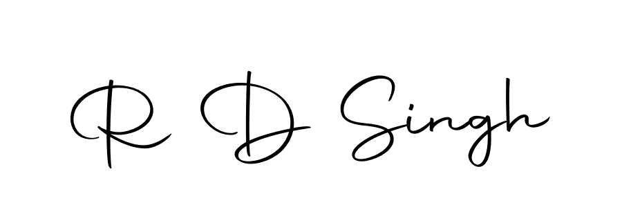 How to make R D Singh signature? Autography-DOLnW is a professional autograph style. Create handwritten signature for R D Singh name. R D Singh signature style 10 images and pictures png