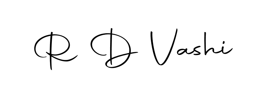 How to make R D Vashi name signature. Use Autography-DOLnW style for creating short signs online. This is the latest handwritten sign. R D Vashi signature style 10 images and pictures png