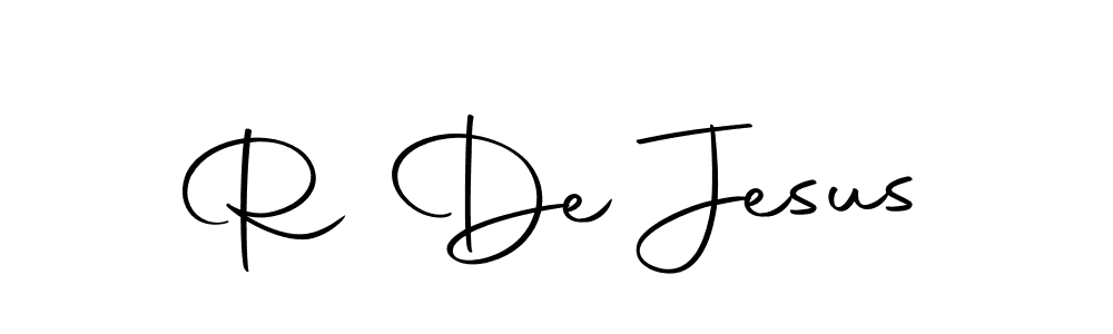 Also we have R De Jesus name is the best signature style. Create professional handwritten signature collection using Autography-DOLnW autograph style. R De Jesus signature style 10 images and pictures png