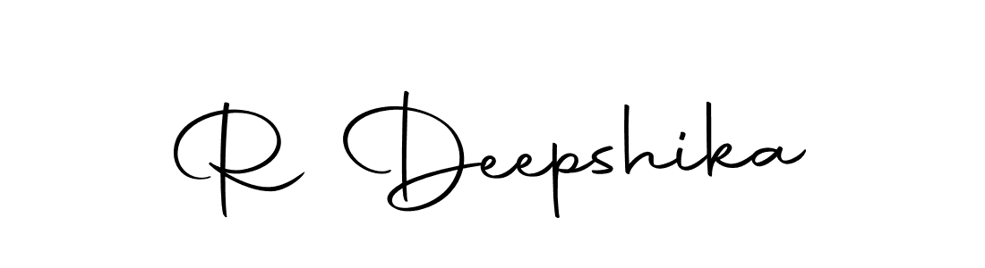 This is the best signature style for the R Deepshika name. Also you like these signature font (Autography-DOLnW). Mix name signature. R Deepshika signature style 10 images and pictures png