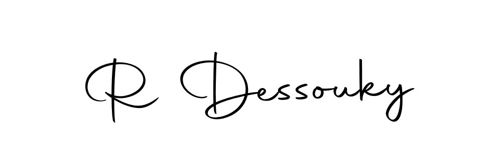 This is the best signature style for the R Dessouky name. Also you like these signature font (Autography-DOLnW). Mix name signature. R Dessouky signature style 10 images and pictures png