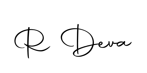 How to make R Deva name signature. Use Autography-DOLnW style for creating short signs online. This is the latest handwritten sign. R Deva signature style 10 images and pictures png