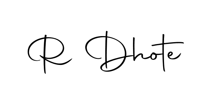It looks lik you need a new signature style for name R Dhote. Design unique handwritten (Autography-DOLnW) signature with our free signature maker in just a few clicks. R Dhote signature style 10 images and pictures png