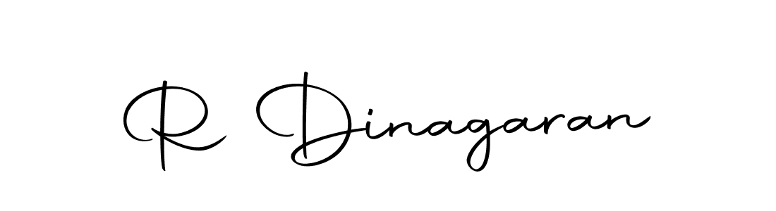 How to make R Dinagaran name signature. Use Autography-DOLnW style for creating short signs online. This is the latest handwritten sign. R Dinagaran signature style 10 images and pictures png
