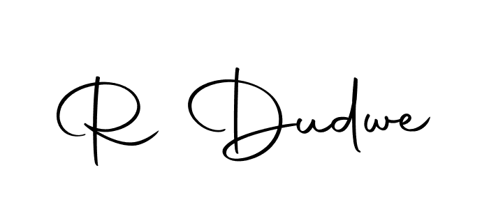Autography-DOLnW is a professional signature style that is perfect for those who want to add a touch of class to their signature. It is also a great choice for those who want to make their signature more unique. Get R Dudwe name to fancy signature for free. R Dudwe signature style 10 images and pictures png