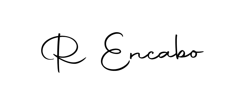 You can use this online signature creator to create a handwritten signature for the name R Encabo. This is the best online autograph maker. R Encabo signature style 10 images and pictures png