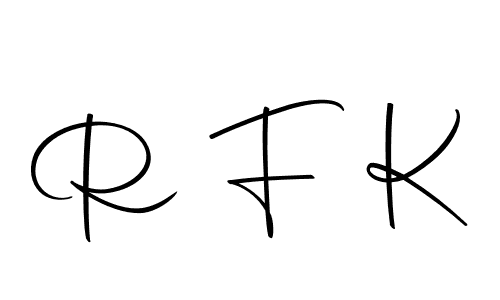 It looks lik you need a new signature style for name R F K. Design unique handwritten (Autography-DOLnW) signature with our free signature maker in just a few clicks. R F K signature style 10 images and pictures png