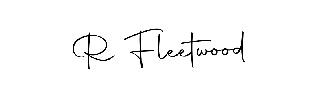 How to make R Fleetwood signature? Autography-DOLnW is a professional autograph style. Create handwritten signature for R Fleetwood name. R Fleetwood signature style 10 images and pictures png
