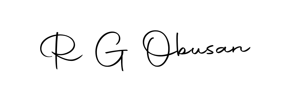 You can use this online signature creator to create a handwritten signature for the name R G Obusan. This is the best online autograph maker. R G Obusan signature style 10 images and pictures png