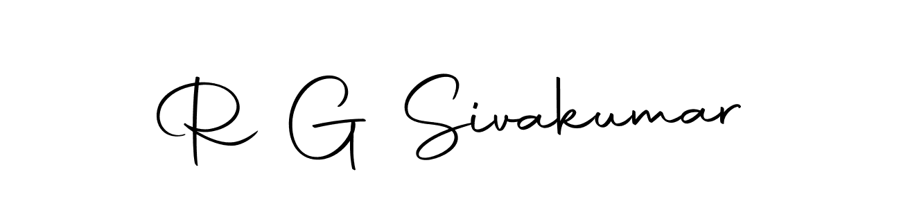 You can use this online signature creator to create a handwritten signature for the name R G Sivakumar. This is the best online autograph maker. R G Sivakumar signature style 10 images and pictures png