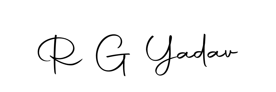 if you are searching for the best signature style for your name R G Yadav. so please give up your signature search. here we have designed multiple signature styles  using Autography-DOLnW. R G Yadav signature style 10 images and pictures png