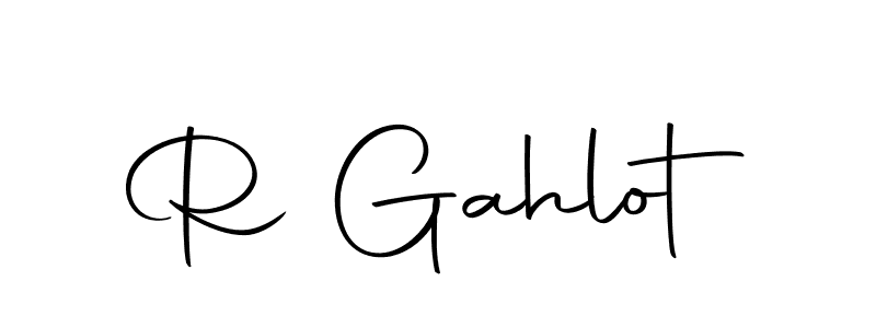 Design your own signature with our free online signature maker. With this signature software, you can create a handwritten (Autography-DOLnW) signature for name R Gahlot. R Gahlot signature style 10 images and pictures png
