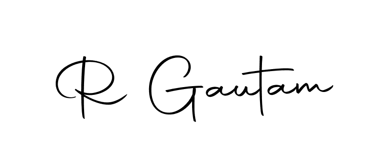 if you are searching for the best signature style for your name R Gautam. so please give up your signature search. here we have designed multiple signature styles  using Autography-DOLnW. R Gautam signature style 10 images and pictures png