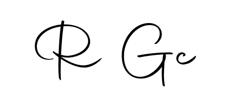 Give your name R Gc an exquisite flair with the Autography-DOLnW script font. Ideal for contracts, resumes, and formal letterheads. R Gc signature style 10 images and pictures png