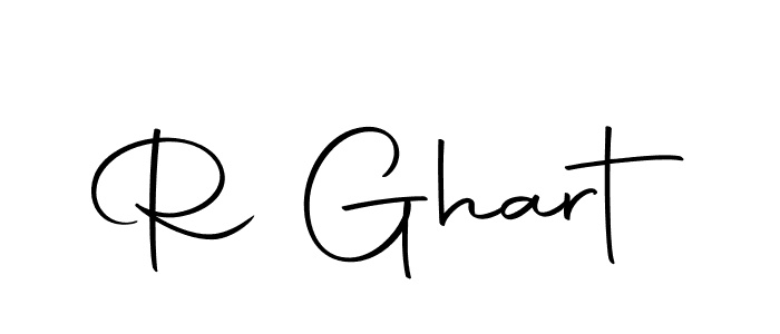 The best way (Autography-DOLnW) to make a short signature is to pick only two or three words in your name. The name R Ghart include a total of six letters. For converting this name. R Ghart signature style 10 images and pictures png