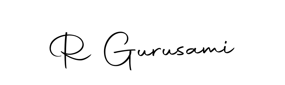 Make a beautiful signature design for name R Gurusami. Use this online signature maker to create a handwritten signature for free. R Gurusami signature style 10 images and pictures png