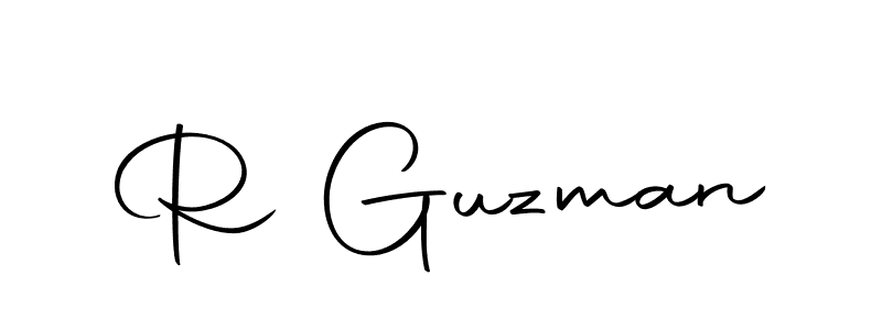 if you are searching for the best signature style for your name R Guzman. so please give up your signature search. here we have designed multiple signature styles  using Autography-DOLnW. R Guzman signature style 10 images and pictures png